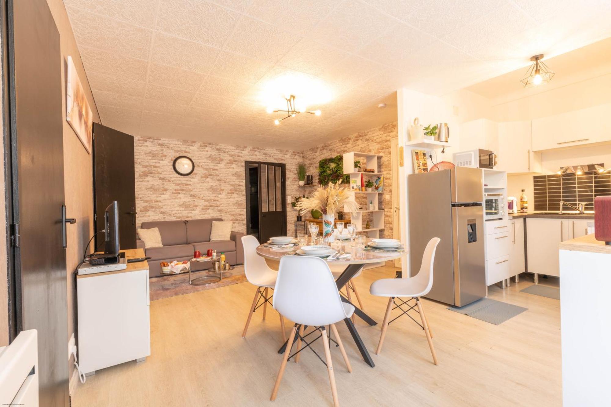 Appartement Le Welcome 阿赫莱斯热莱斯加佐斯特 外观 照片