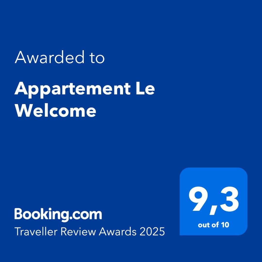 Appartement Le Welcome 阿赫莱斯热莱斯加佐斯特 外观 照片